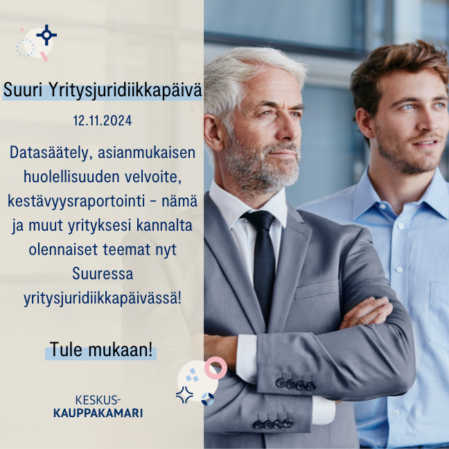 Suuri yritysjuridiikkapäivä